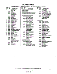 11 - Lit / Optional parts for Whirlpool Refrigerator EVT17JWR3 / from AppliancePartsPros.com