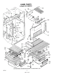 04 - Liner parts for Whirlpool Refrigerator EHT221MKWR0 / from AppliancePartsPros.com