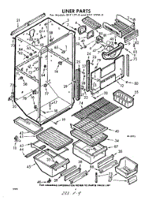 04 - Liner parts for Whirlpool Refrigerator EVT17PMWR0 / from AppliancePartsPros.com
