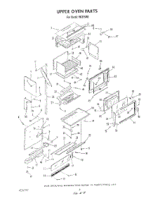 06 - Upper Oven parts for Whirlpool Range H6358L0 / from AppliancePartsPros.com