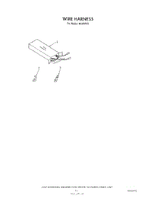 08 - Wire Harness parts for Whirlpool Range H6358L0 / from AppliancePartsPros.com