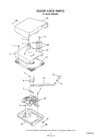 09 - Door Lock parts for Whirlpool Range H8858L0 / from AppliancePartsPros.com