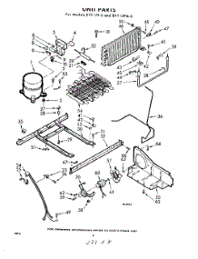 08 - Unit parts for Whirlpool Refrigerator EVT17PWR0 / from AppliancePartsPros.com