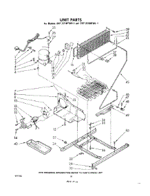 10 - Unit parts for Whirlpool Refrigerator EHT221MTWR1 / from AppliancePartsPros.com