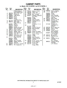 07 - Section parts for Whirlpool Refrigerator EHT221MTWR2 / from AppliancePartsPros.com