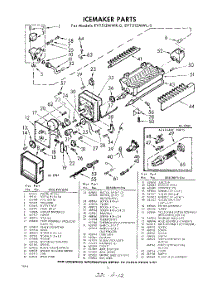 12 - Ice Maker parts for Whirlpool Refrigerator EVT51ZWR0 / from AppliancePartsPros.com