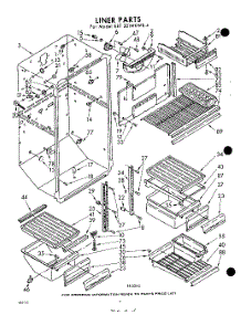 04 - Liner parts for Whirlpool Refrigerator EET201MKWR4 / from AppliancePartsPros.com