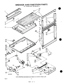 06 - Breaker And Partition parts for Whirlpool Refrigerator EET201MKWR4 / from AppliancePartsPros.com