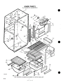 04 - Liner parts for Whirlpool Refrigerator EET201MMWR0 / from AppliancePartsPros.com