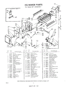 12 - Ice Maker parts for Whirlpool Refrigerator EET201MMWR1 / from AppliancePartsPros.com