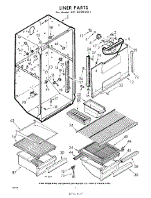 04 - Liner parts for Whirlpool Refrigerator EET201PKWR1 / from AppliancePartsPros.com