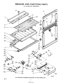 06 - Breaker And Partition parts for Whirlpool Refrigerator EET201PKWR4 / from AppliancePartsPros.com