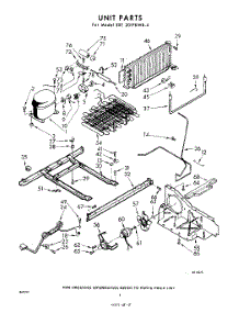 08 - Unit parts for Whirlpool Refrigerator EET201PKWR4 / from AppliancePartsPros.com