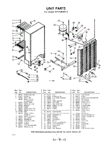 02 - Section parts for Whirlpool Freezer EVV16BWR0 / from AppliancePartsPros.com