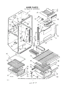 04 - Liner parts for Whirlpool Refrigerator EET201VKWR0 / from AppliancePartsPros.com