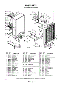 02 - Section parts for Whirlpool Freezer EVV16CWR0 / from AppliancePartsPros.com