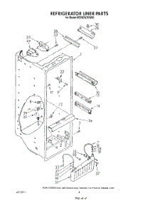 03 - Refrigerator Liner parts for Whirlpool Refrigerator ED25DWXVG00 / from AppliancePartsPros.com