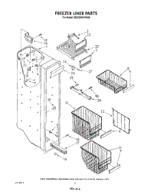 05 - Freezer Liner parts for Whirlpool Refrigerator ED25DWXVM00 / from AppliancePartsPros.com