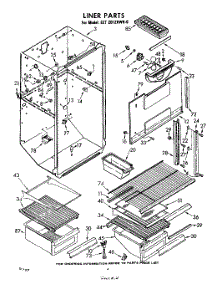 04 - Liner parts for Whirlpool Refrigerator EET201ZKWR0 / from AppliancePartsPros.com