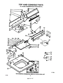 04 - Top And Console parts for Whirlpool Washer GLXA6900W3 / from AppliancePartsPros.com