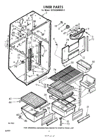 04 - Liner parts for Whirlpool Refrigerator EET202MMWR0 / from AppliancePartsPros.com