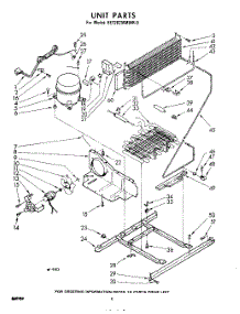 08 - Unit parts for Whirlpool Refrigerator EET202MMWR0 / from AppliancePartsPros.com