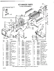 12 - Ice Maker parts for Whirlpool Refrigerator EET202MMWR0 / from AppliancePartsPros.com