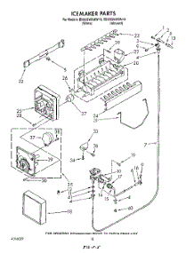 13 - Ice Maker , Not Illustrated parts for Whirlpool Refrigerator ED25GWXWN10 / from AppliancePartsPros.com