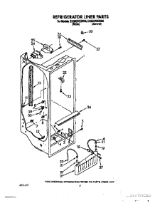 03 - Refrigerator Liner parts for Whirlpool Refrigerator ED25GWXXN00 / from AppliancePartsPros.com