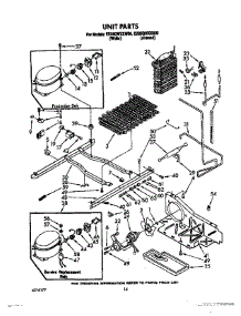 10 - Unit parts for Whirlpool Refrigerator ED25GWXXN00 / from AppliancePartsPros.com