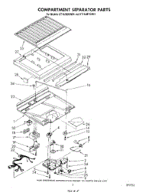 04 - Compartment Separator parts for Whirlpool Refrigerator ET16JMYSN01 / from AppliancePartsPros.com