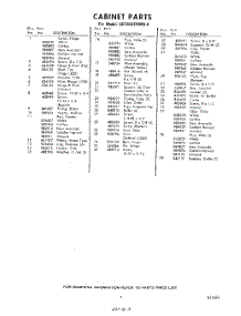 03 - Section parts for Whirlpool Refrigerator EET203EKWR0 / from AppliancePartsPros.com
