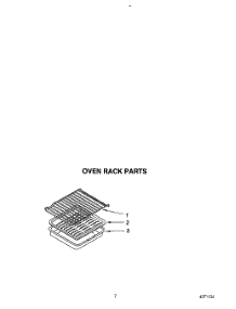 07 - Oven Rack, Lit / Optional parts for Whirlpool Range FGS385YL0 / from AppliancePartsPros.com