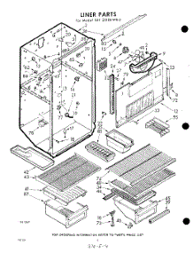 04 - Liner parts for Whirlpool Refrigerator EET221EKWR0 / from AppliancePartsPros.com