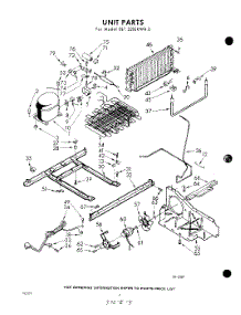 08 - Unit parts for Whirlpool Refrigerator EET221EKWR0 / from AppliancePartsPros.com
