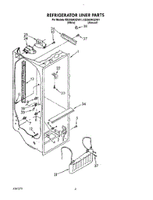 03 - Refrigerator Liner parts for Whirlpool Refrigerator ED25GWXZN01 / from AppliancePartsPros.com