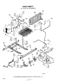 08 - Unit parts for Whirlpool Refrigerator EET221MMWR0 / from AppliancePartsPros.com