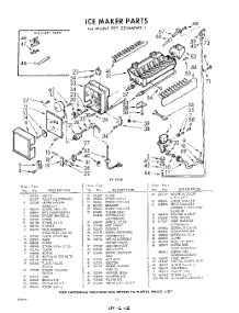 12 - Ice Maker parts for Whirlpool Refrigerator EET221MMWR1 / from AppliancePartsPros.com