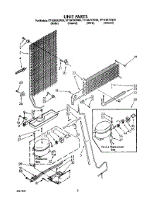 07 - Unit parts for Whirlpool Refrigerator ET16XKXZG00 / from AppliancePartsPros.com