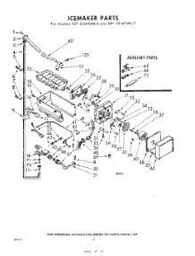 12 - Ice Maker parts for Whirlpool Refrigerator EET221MTWR0 / from AppliancePartsPros.com
