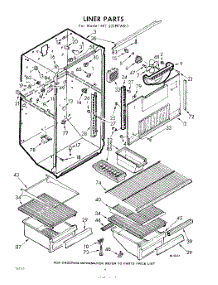 04 - Liner parts for Whirlpool Refrigerator EET221PKWR1 / from AppliancePartsPros.com