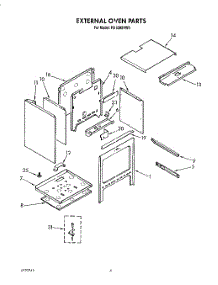 03 - External Oven parts for Whirlpool Range FGS395VL0 / from AppliancePartsPros.com