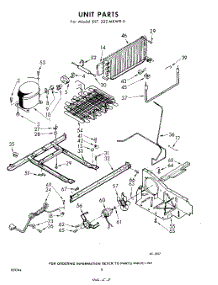 08 - Unit parts for Whirlpool Refrigerator EET222MKWR0 / from AppliancePartsPros.com