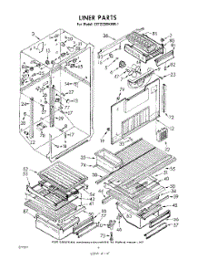 04 - Liner parts for Whirlpool Refrigerator EET222MKWR1 / from AppliancePartsPros.com