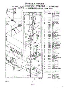 08 - Burner parts for Whirlpool Dryer GCFI2501W2 / from AppliancePartsPros.com