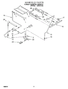 03 - Manifold parts for Whirlpool Range FGS395VL2 / from AppliancePartsPros.com