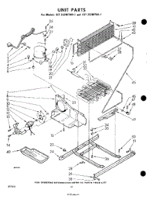 10 - Unit parts for Whirlpool Refrigerator EET222MTWR1 / from AppliancePartsPros.com
