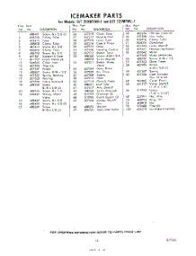 13 - Section parts for Whirlpool Refrigerator EET222MTWR1 / from AppliancePartsPros.com