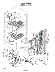 02 - Unit parts for Whirlpool Freezer EEV120EW0 / from AppliancePartsPros.com