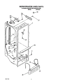 03 - Refrigerator Liner parts for Whirlpool Refrigerator ED25PQXYN00 / from AppliancePartsPros.com